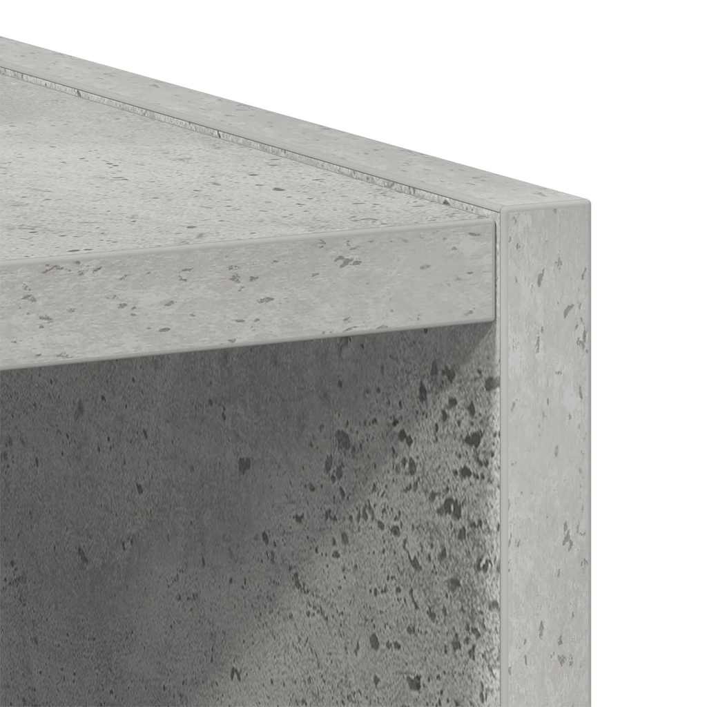 Hängeschrank Riga Beton Grau 40 x 29,5 x 100 cm Holzwerkstoff